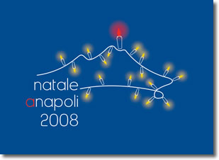logo del natale a napoli 2008
