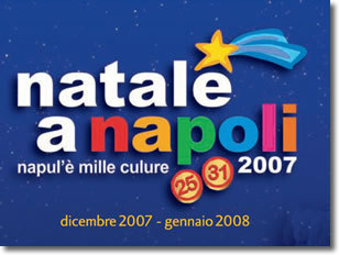 logo del natale a napoli 2007