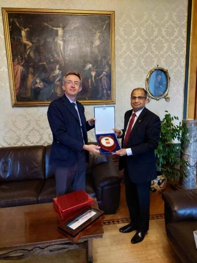 Il Sindaco Manfredi incontra l'ambasciatore dello Sri Lanka