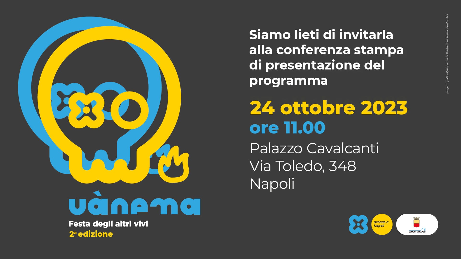 Locandina U&agrave;nema: Festa degli altri vivi