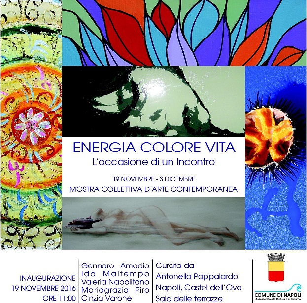 Mostra collettiva di arte contemporanea. Energia Colore Vita - L'occasione di un incontro