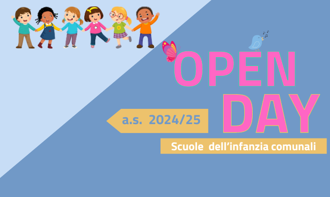 open day scuole infanzia comunali