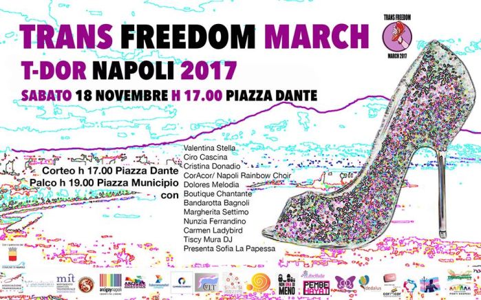 Trans Freedom March Nazionale - TDoR 2017