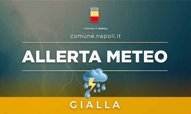 Municipality of Naples – A weather warning for expected adverse weather events continues from Tuesday 24 October 2023 at 8.00pm until Thursday 26 October 2023 at 10.00am.