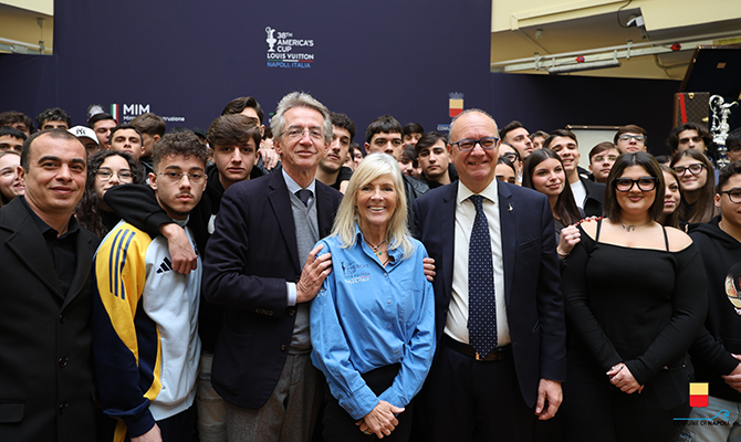 La Coppa America presentata agli studenti