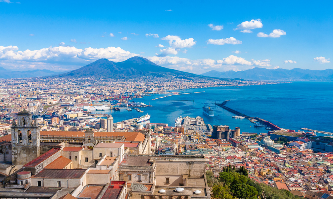 Panoramica di Napoli