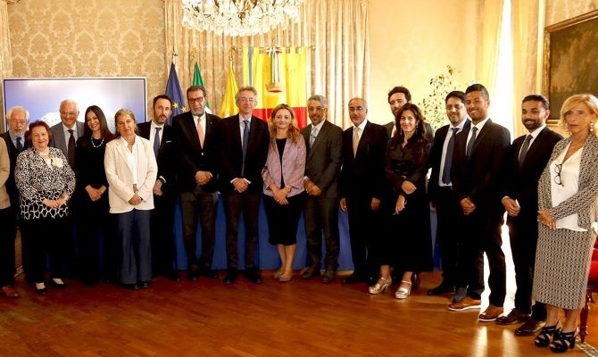 Municipality of Naples – The delegation of the Saudi-Italian Business Council obtained by the Mayor of Naples