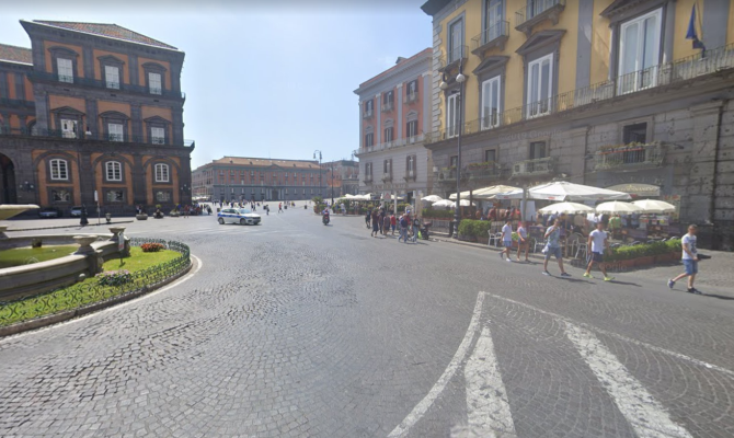 Un'immagine di piazza Trieste e Trento