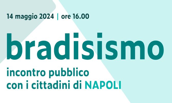 Bradisismo - Incontro pubblico con i cittadini di Napoli