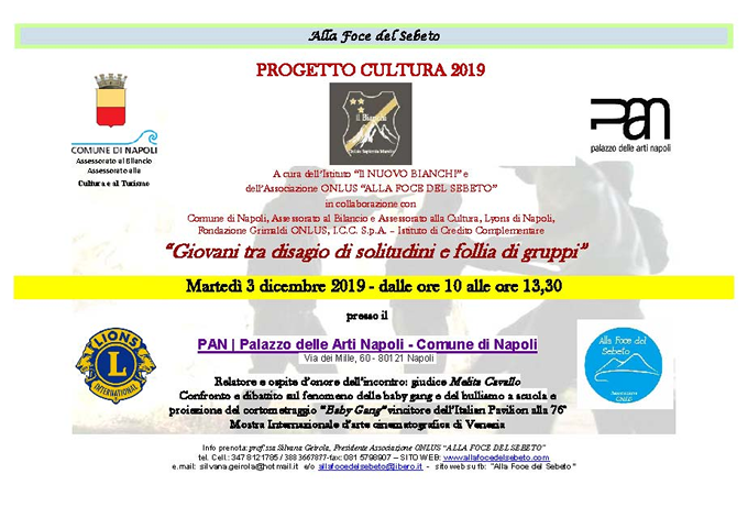 Locandina dell'evento