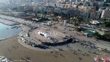Una foto dall'alto della Rotonda Diaz
