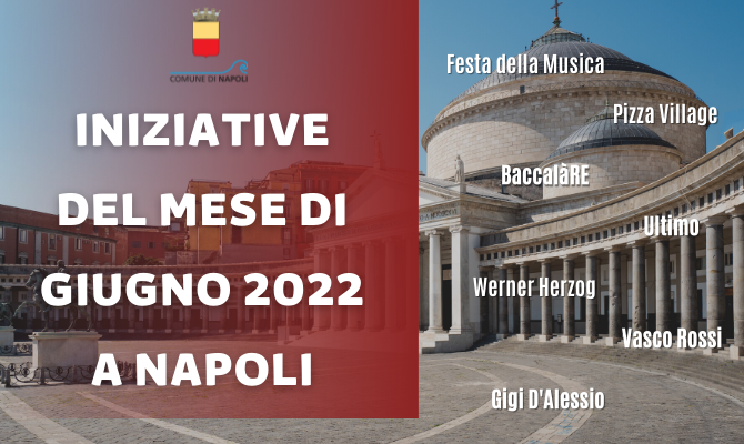 Iniziative nel mese di giugno 2022 a Napoli