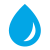 Icona di una goccia d'acqua