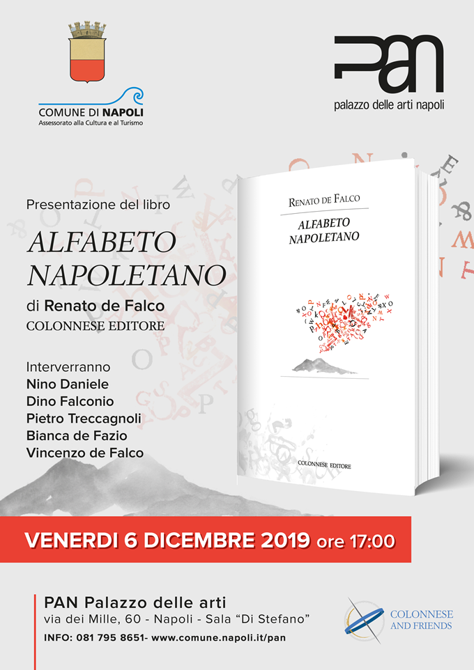Presentazione del libro "Alfabeto Napoletano" di  Renato de Falco