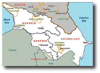 Cartina della regione