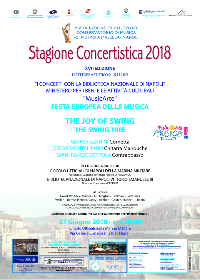 Locandina del concerto