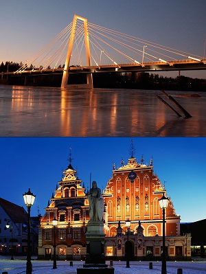 Immagine di Riga e Umeå