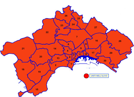 Primo partito nei quartieri di Napoli