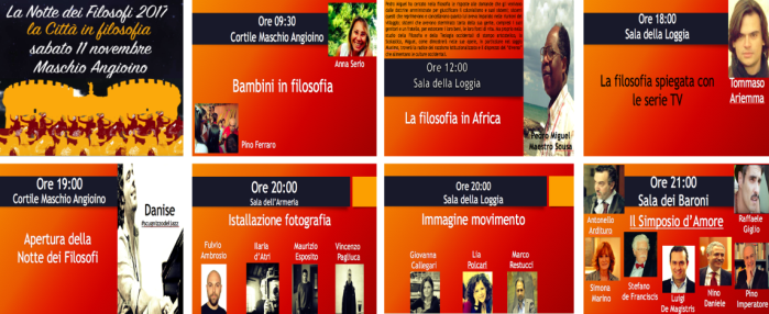 Sabato 11 novembre 2017 - Maschio Angioino ore 9,00-23,00