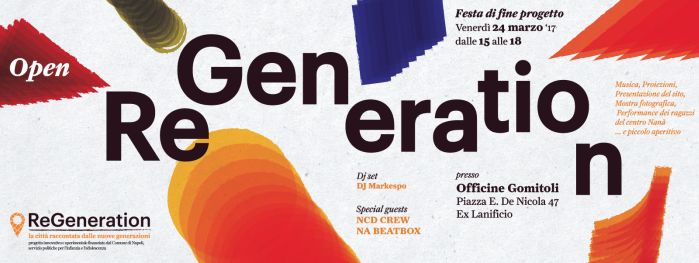 Open ReGeneration - Festa di fine progetto
