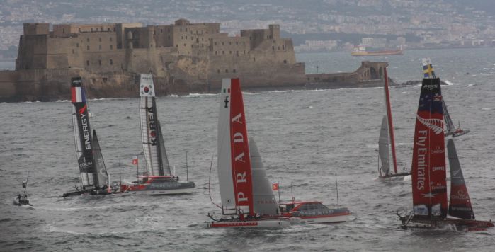 Una regata delle World Series del 2012