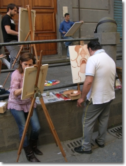 Pittori in strada