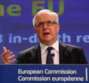immagine del Commissario Ue Olli Rehn