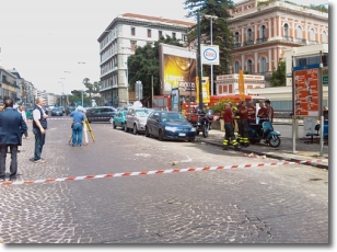 Lo sprofondamento in Largo Torretta