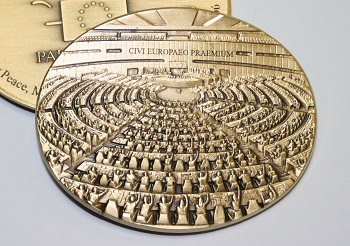 Immagine della medaglia premio Cittadino UE 