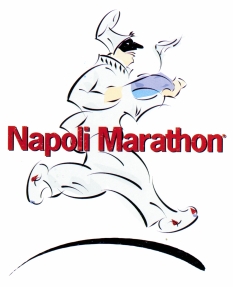 logo della maratona di Napoli
