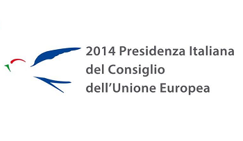 immagine del logo ufficiale della Presidenza italiana dell'Ue