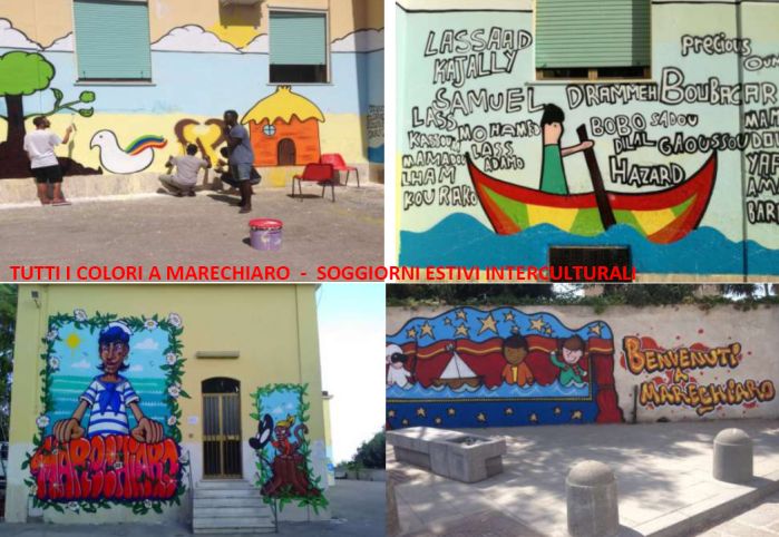 Tutti i colori estivi a Marechiaro - Soggiorni estivi interculturali