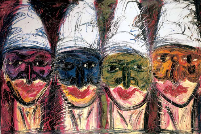 Un'opera di Lello Esposito