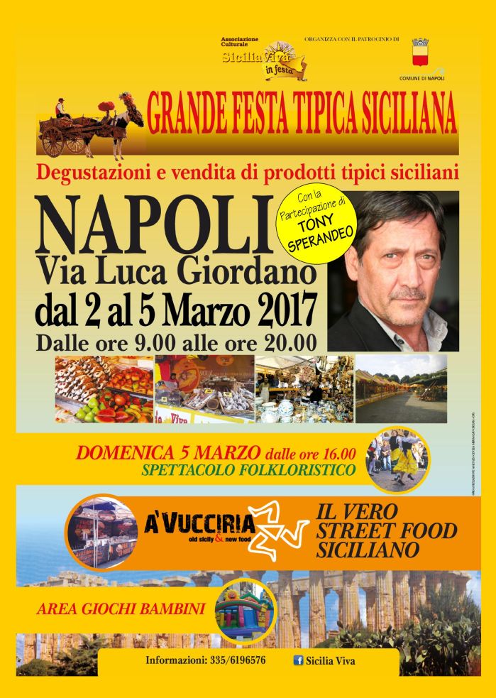 Sicilia in festa - Kermesse dedicata ai prodotti alimentari e artigianali dell'isola