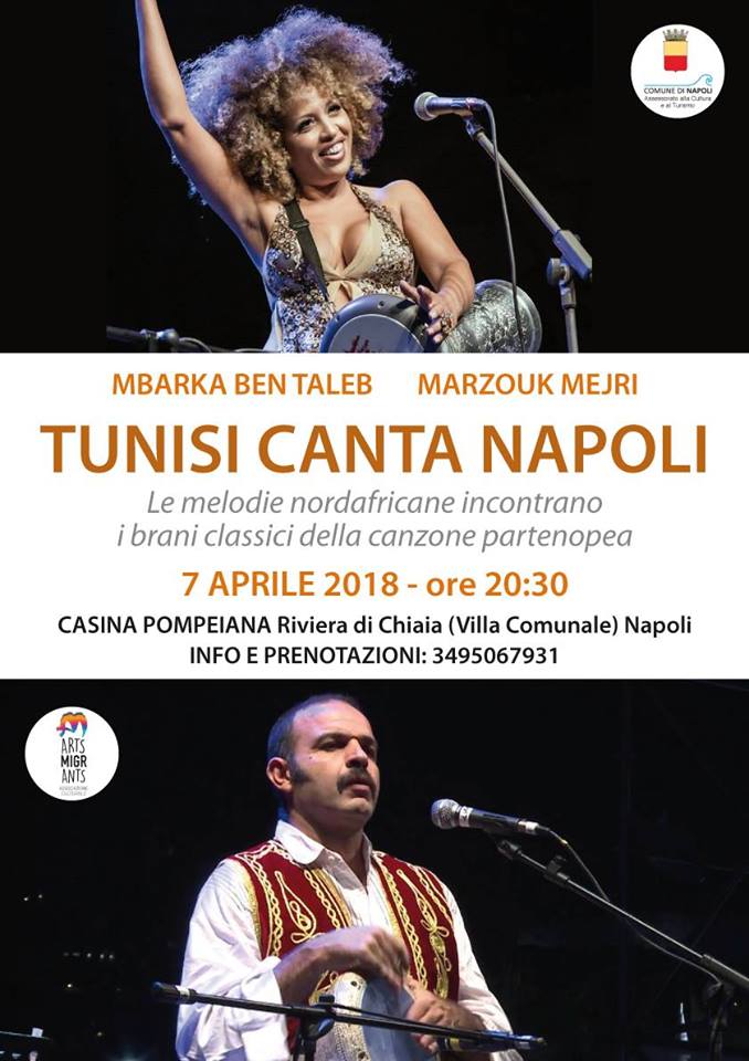 Tunisi canta Napoli