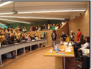 Foto del seminario le opportunità Europe Direct