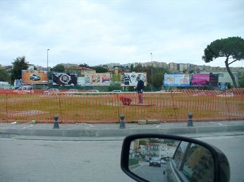 Alcuni momenti dell'emergenza sul territorio