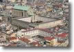 vista dal satellite del centro storico di Napoli
