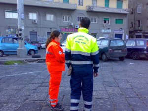 Modulo Cucina e Volontari della Base PUMA