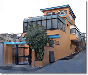 foto di una lussuosissima villa