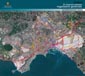 carta delle trasformazioni urbane previste dal nuovo Prg, inquadrata nell'area metropolitana ripresa dal satellite (519.05 KB)
