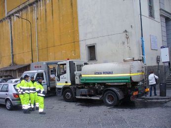 Alcuni momenti dell'emergenza sul territorio