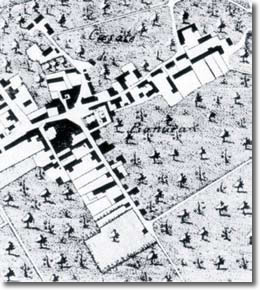 antica mappa topografica