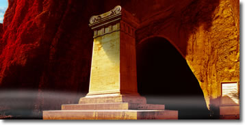 la tomba di Leopardi