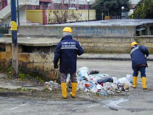 Operatori della Prot. Civile in ausilio all'A.S.I.A.