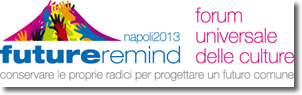 Naples candidature logo for the Universal Forum of Cultures