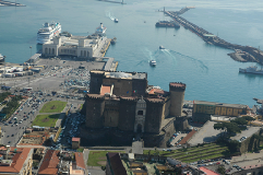 Vista dall'alto del Maschio Angioino