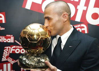 Pallone D'Oro a Fabio Cannavaro