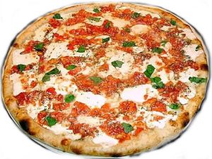 typical Neapolitan pizza