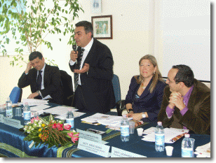 una foto dell'incontro all'ITC Nitti